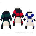 Best Selling four-legged warm brushed pet winter jacket